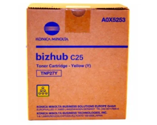 Тонер Konica Minolta TNP-27 yellow (6k) для C25 (A0X5253)