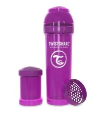 Бутылочка для кормления Twistshake антиколиковая 330 мл, фиолетовая (24 862)