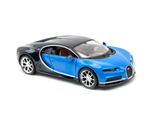 Машина Maisto Bugatti Chiron (1:24) синий металлик (31514 met. blue)