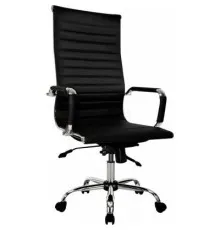 Офісне крісло Примтекс плюс Elegance Chrome MF D-5 Black (Elegance chrome MF D-5)