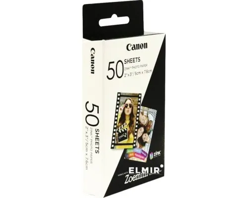 Фотобумага Canon 2"x3" ZINK™ ZP-2030 50s (3215C002)
