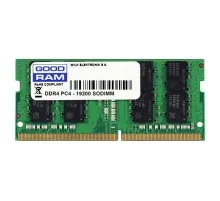 Модуль пам'яті для ноутбука SoDIMM DDR4 2666 MHz Goodram (GR2666S464L19/16G)