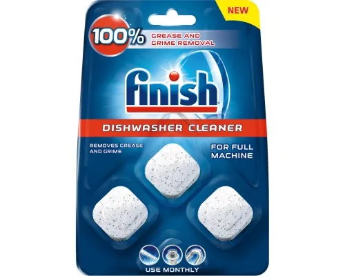Очиститель для посудомоечных машин Finish Dishwasher Cleaner 3 шт (5900627073003)