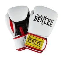 Боксерські рукавички Benlee Draco 12oz White/Black/Red (199116 (wht/blk/red) 12oz)