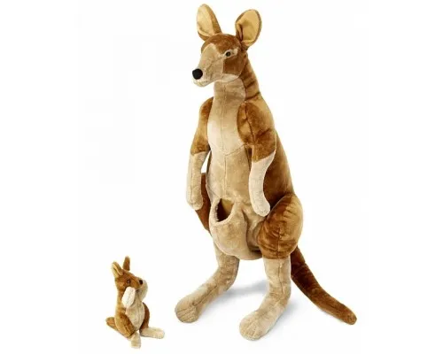 Мяка іграшка Melissa&Doug Плюшеві мама і дитина кенгуру (MD8834)