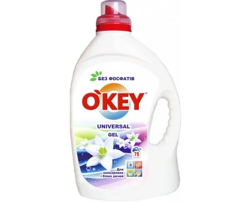 Гель для прання OKEY Universal 3 л (4820049381825)