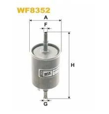 Фільтр паливний Wixfiltron WF8352
