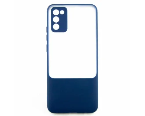 Чохол до мобільного телефона Dengos Matte Bng для Samsung Galaxy A02s (A025) (blue) (DG-TPU-BNG-07)