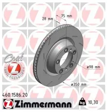 Тормозной диск ZIMMERMANN 460.1586.20