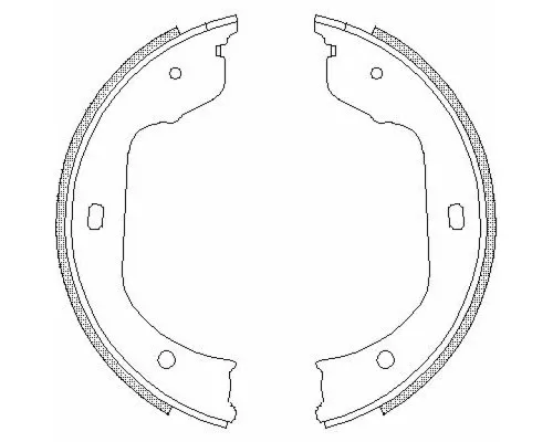 Тормозные колодки REMSA 4740.00