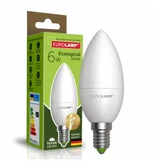 Лампочка Eurolamp LED CL 6W E14 3000K 220V (LED-CL-06143(P))