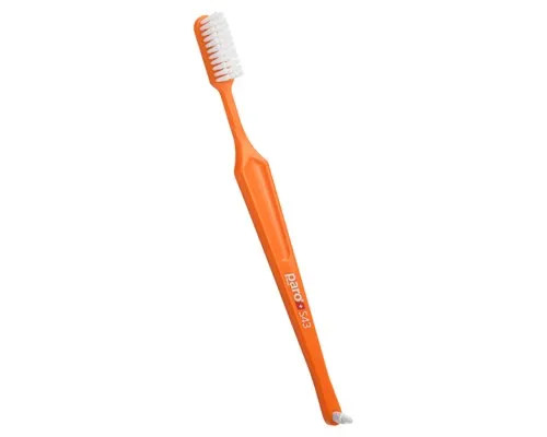 Зубна щітка Paro Swiss S43 мяка помаранчева (7610458007099-orange)