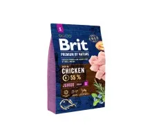 Сухий корм для собак Brit Premium Dog Junior S 3 кг (8595602526260)