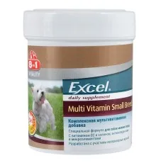 Вітаміни для собак 8in1 Excel Multi Vitamin Small Breed таблетки 70 шт (4048422109372)