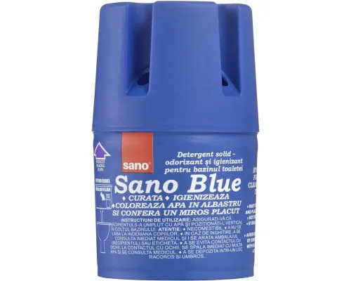 Засіб для чищення унітазу Sano Blue 150 г (7290000287607)