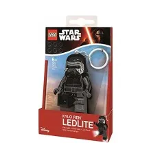 Брелок LEGO фонарик Звездные войны Кайло Рен (LGL-KE93)