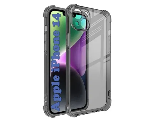 Чохол до мобільного телефона BeCover Anti-Shock Apple iPhone 14 Grey (708242)