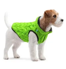 Курточка для животных Collar AiryVest UNI двусторонняя L 55 салатово-черная (2570)