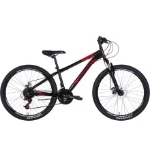 Велосипед Discovery 26" Rider AM DD рама-13" 2022 Black/Red (OPS-DIS-26-523)