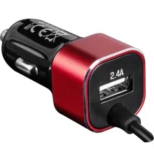 Зарядний пристрій Modecom USB 2.4A + cable Type-C CU2K-09-TC (ZT-MC-CU2K-09-TC)