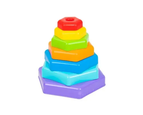 Розвиваюча іграшка Tigres Райдужна пірамідка (39354)