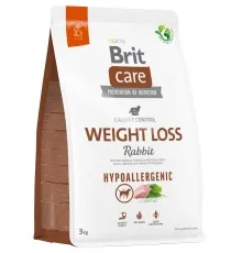 Сухой корм для собак Brit Care Dog Hypoallergenic Weight Loss с кроликом 3 кг (8595602559176)