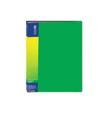 Папка с файлами Economix А4 с 40 файлами, зеленая (E30604-04)