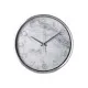 Настінний годинник Optima Marble металевий, сірий мармур (O52090)