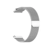 Ремешок для смарт-часов BeCover для Samsung Galaxy Watch 46mm/Watch 3 45mm/Gear S3 Classic/Gear S3 Frontier Silver (707787)