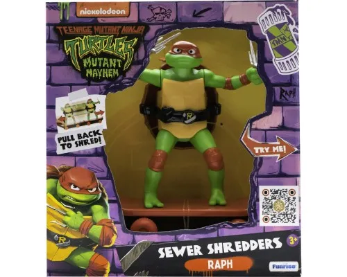 Игровой набор Funrise TMNT Черепашки-ниндзя классические Мастера боевых искусств Рафаэль movie star 2023 (71056)