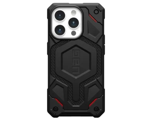 Чохол до мобільного телефона UAG Apple iPhone 15 Pro Max Monarch Pro Magsafe, Kevlar Black (114222113940)