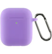 Чохол для навушників Armorstandart Ultrathin Silicone Case With Hook для Apple AirPods 2 Purple (ARM59690)