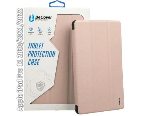 Чехол для планшета BeCover Direct Charge Pencil Apple iPad Pro 11 2020/2021/2022 Pink (709654)