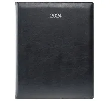 Еженедельник Brunnen датированный 2024 Бюро Soft Черный A4 76 листов (73-761 36 904)