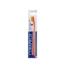 Зубна щітка Curaprox CS 5460 Ultra Soft Ультрам'яка D 0.10 мм Помаранчева з жовтою щетиною (CS 5460-06)