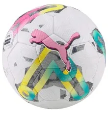 М'яч футбольний Puma Orbita 2 TB (FIFA Quality Pro) Уні 5 Білий / Рожевий / Мультиколор (4065449742979)