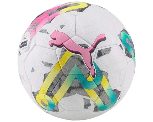 Мяч футбольный Puma Orbita 2 TB (FIFA Quality Pro) Уні 5 Білий / Рожевий / Мультиколор (4065449742979)