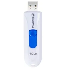 USB флеш накопитель Transcend 512GB JetFlash 790 White USB 3.1 (TS512GJF790W)
