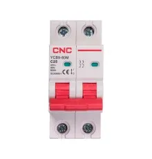 Автоматичний вимикач CNC YCB9-80M 2P C25 6ka (NV821518)