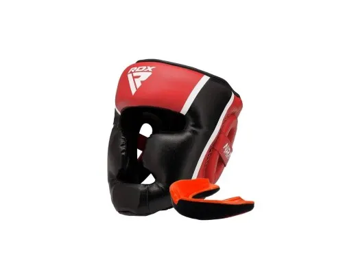 Боксерский шлем RDX Aura Plus T-17 Red/Black S (HGR-T17RB-S+)