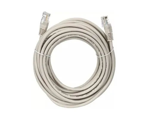Патч-корд 15м, UTP, cat.5e, CU, 24AWG, grey Kingda (KD-PAUT31500GY)