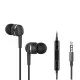 Наушники Ergo VM-701 3.5 мм Earphones Black (VM-701K)