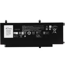 Акумулятор до ноутбука Dell Inspiron 15-7547 D2VF9, 43Wh (3700mAh), 3cell, 11.1V, Li-ion AlSoft (A47938)