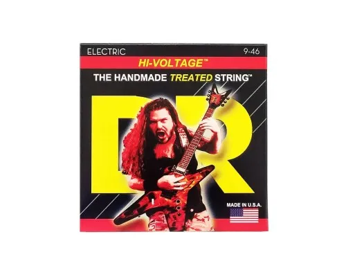 Струни для гітари DR Strings Dimebag Darrell HI-VOLTAGE Electric - Light Heavy (09-46) (DBG-9/46)