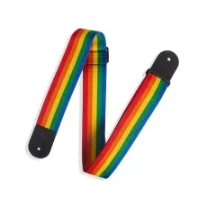Ремінь для гітари Levy's Classics Series Polypropylene Guitar Strap Rainbow (M8POLY-RNB)