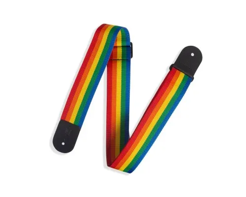 Ремінь для гітари Levy's Classics Series Polypropylene Guitar Strap Rainbow (M8POLY-RNB)