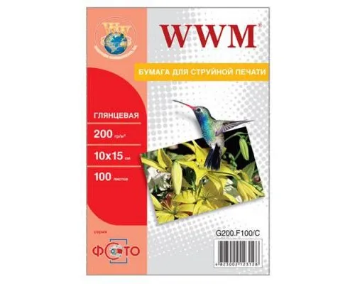 Фотопапір WWM 10x15 (G200.F100 / G200.F100/C)