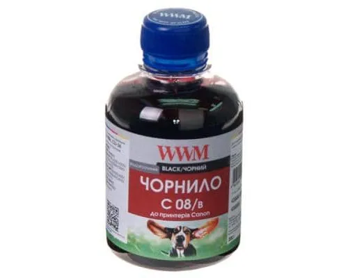 Чорнило WWM CANON CLI-8Black (C08/b)