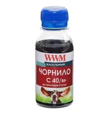 Чорнило WWM CANON PG40/50/PGI5/BCI15 BlackPigment (C40/BP-2)