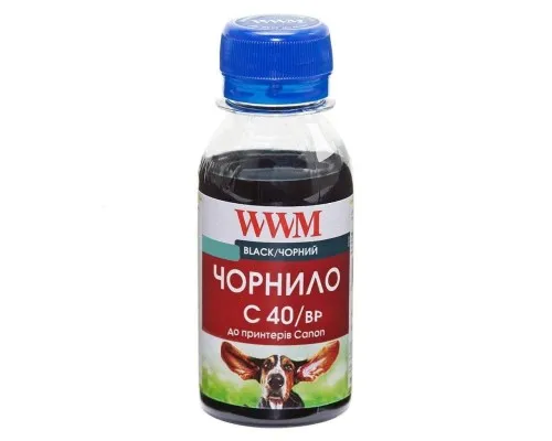 Чорнило WWM CANON PG40/50/PGI5/BCI15 BlackPigment (C40/BP-2)